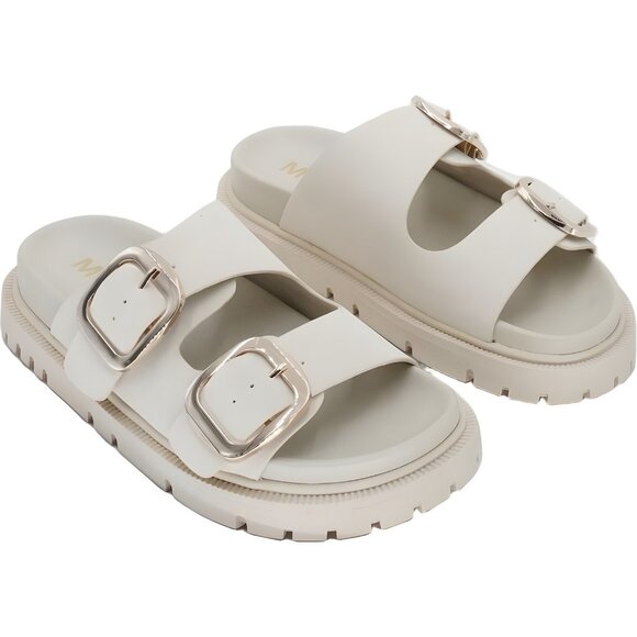 MIA Gen Double Buckle Slip-On Sandals Seashell for Women US 6M - Picture 4 of 6
